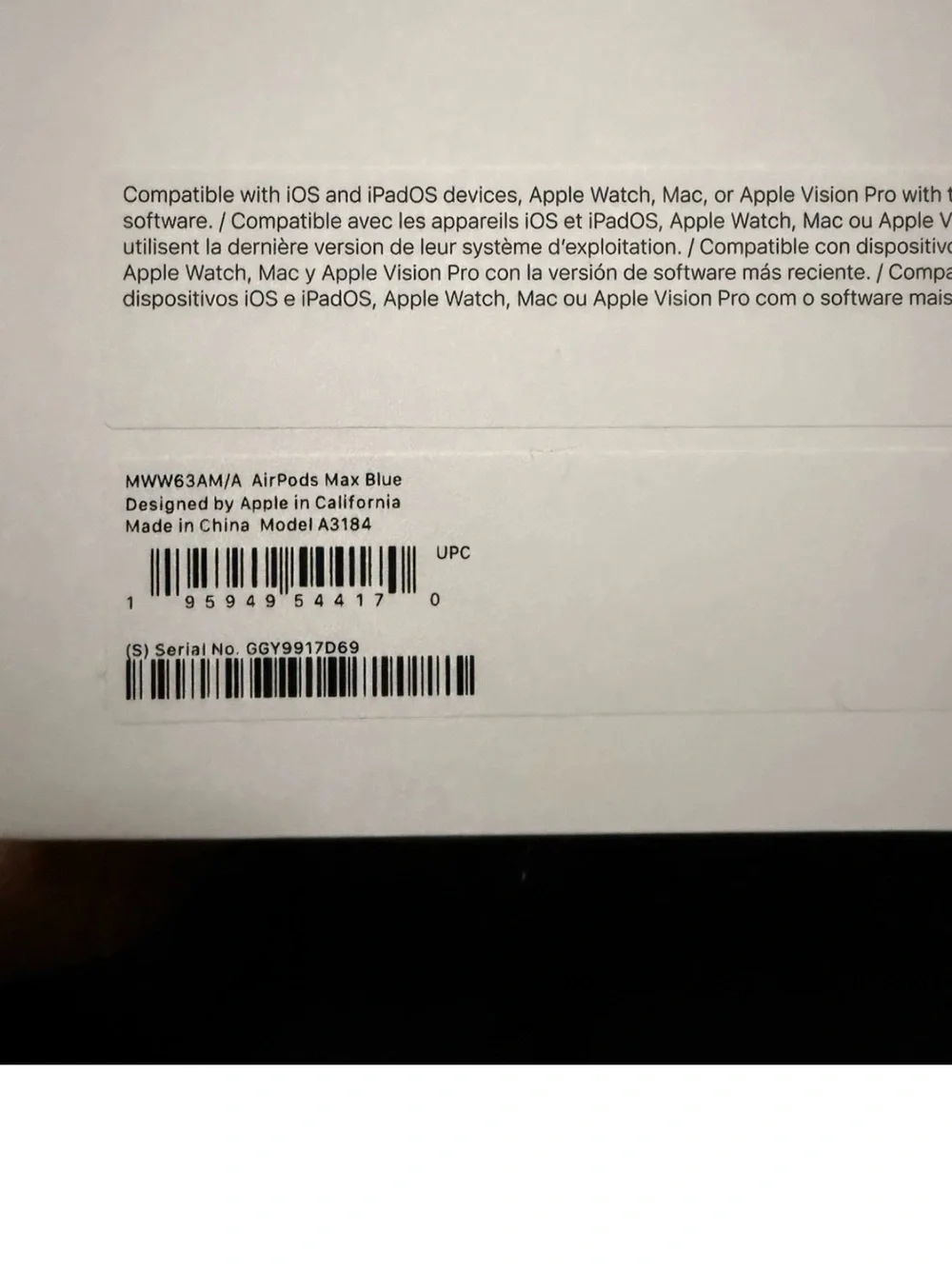 Apple AirPods Max Blue Over-Ear Headphones A3184 NEW SEALED + Smart Case